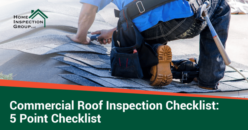 Commercial Roof Inspection Checklist - 5 point checklist - roof inspection company Gainesville