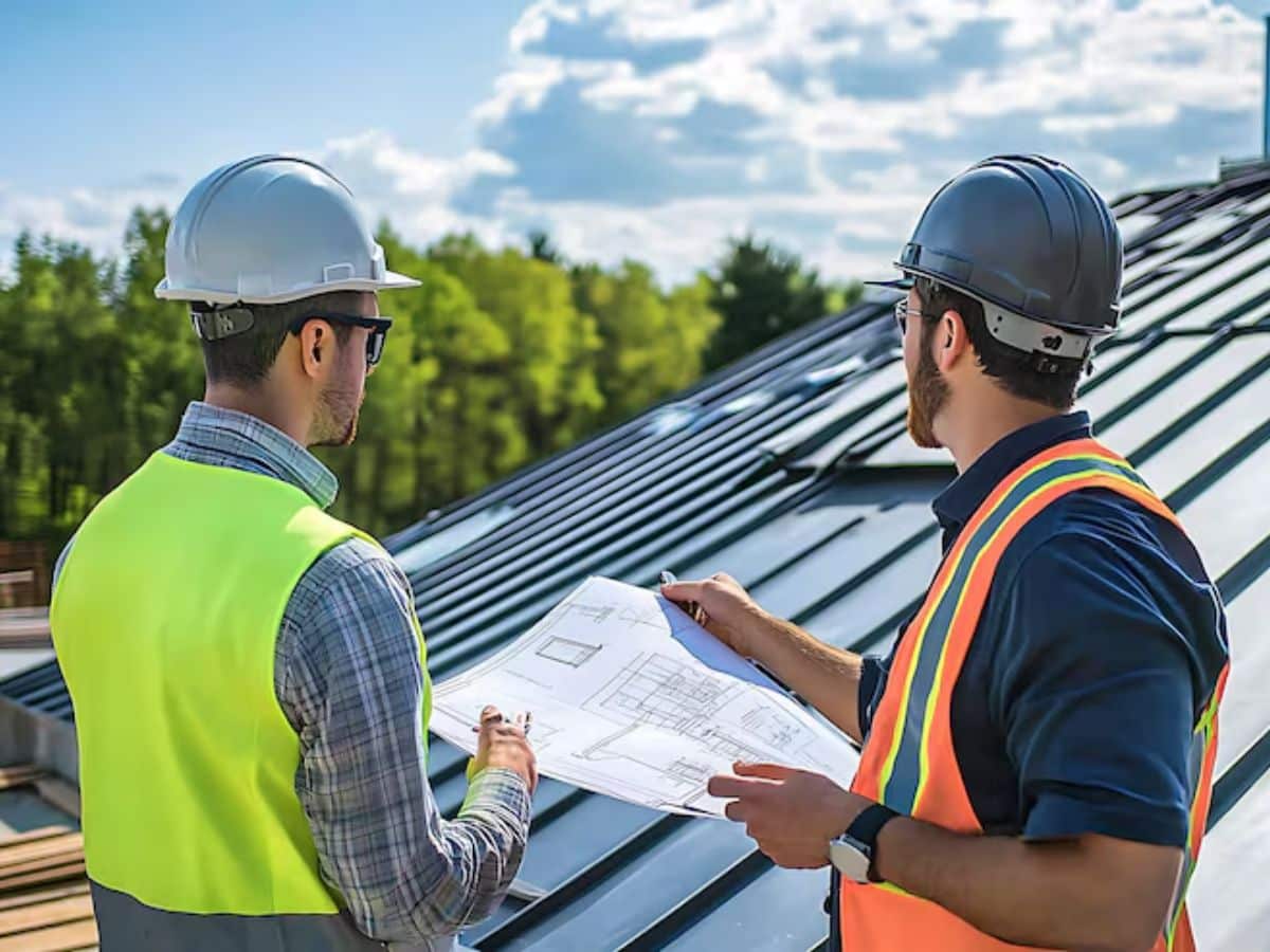 Roof inspection report